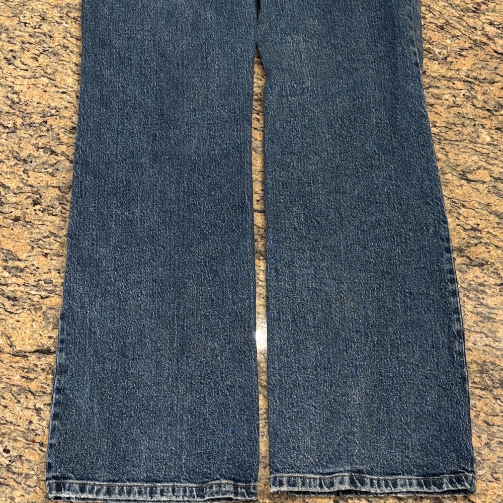 wild fable Low Rise Bootcut Jeans Y2K Acid Wash Stretch Denim - Picture 7 of 8